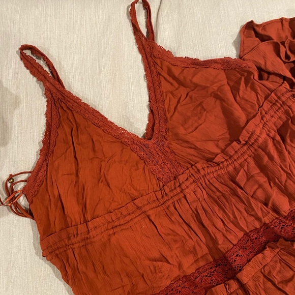 Burnt orange boho maxi - Picture 3 of 4